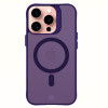 3MK Smoke MagCase για Apple iPhone 16 Pro Max, μωβ