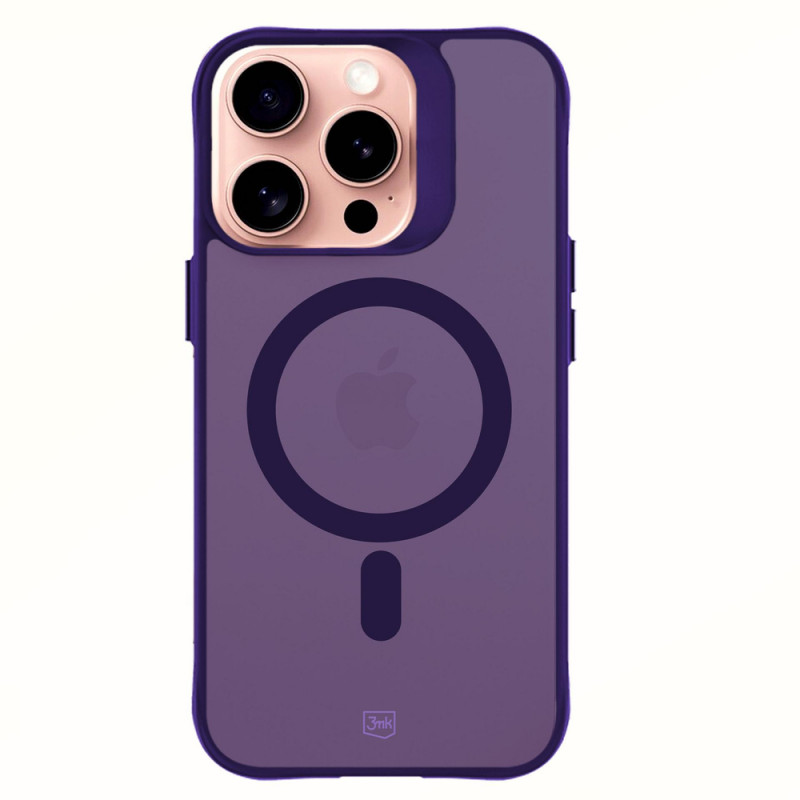 3MK Smoke MagCase για Apple iPhone 16 Pro Max, μωβ