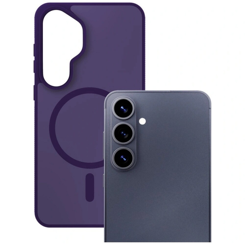 3MK Smoke MagCase για Samsung Galaxy S26+, μωβ