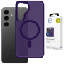 3MK Smoke MagCase για Samsung Galaxy S25, μωβ