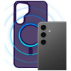 3MK Smoke MagCase για Samsung Galaxy S25, μωβ