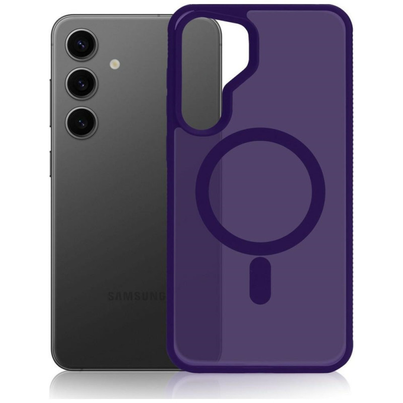 3MK Smoke MagCase για Samsung Galaxy S25, μωβ