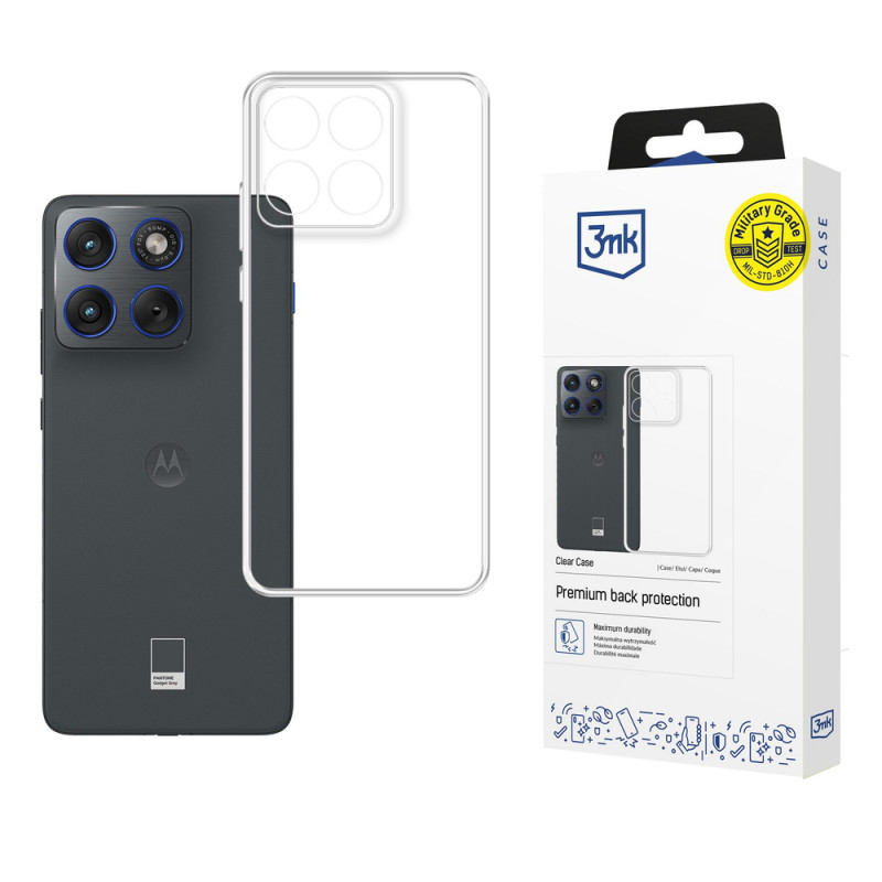 Θήκη smartphone 3MK Clear Case για Motorola Edge 70, διαφανής