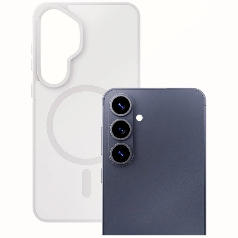 3MK Smoke MagCase για Samsung Galaxy S26+, λευκό