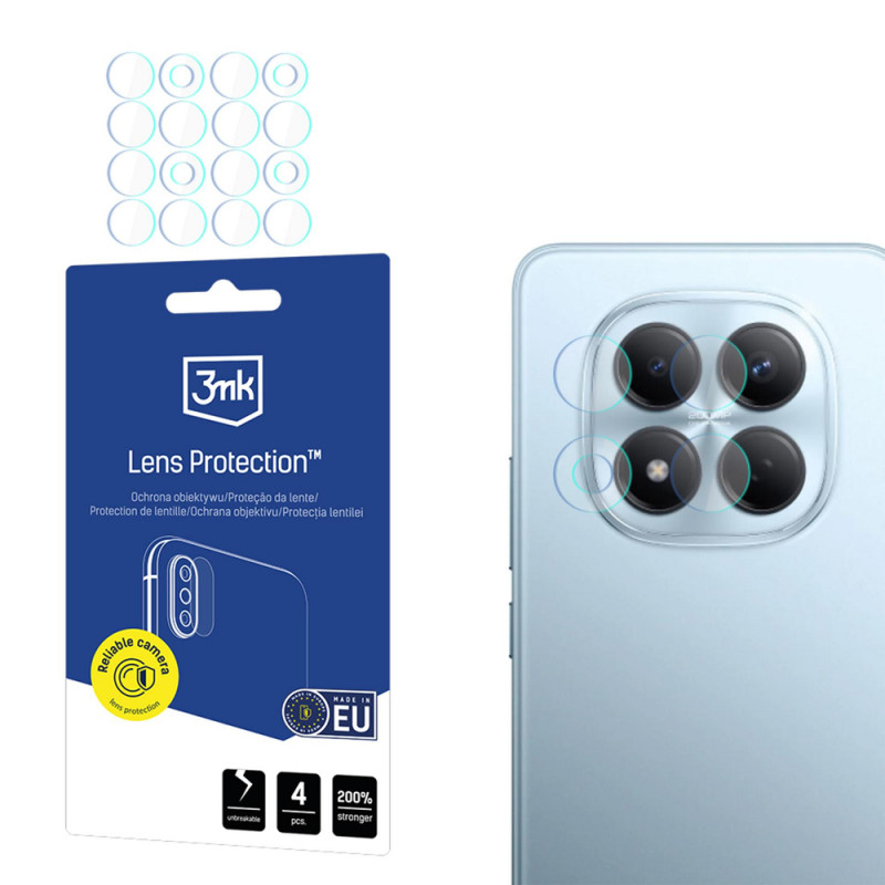 3MK Lens Protection προστασία φακού κάμερας για Xiaomi Redmi Note 15 Pro 4G / Pro 5G / Pro+ 5G (4 τεμάχια)