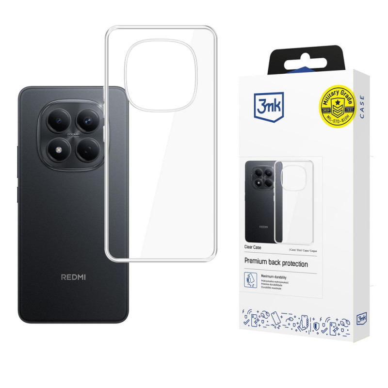 Θήκη smartphone 3MK Clear Case για Xiaomi Redmi Note 15 Pro 4G, διαφανής