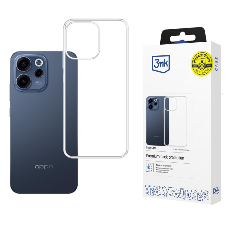 Θήκη 3MK Clear Case για Oppo Reno 15 F 5G / Reno 15 FS 5G (CPH2801), διαφανής