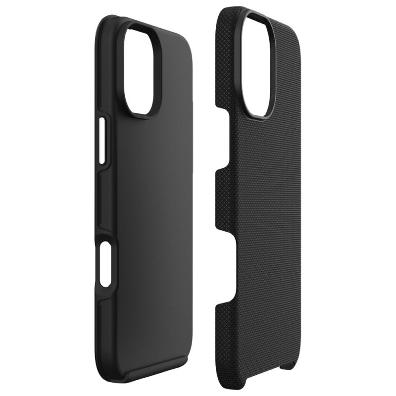 Θήκη smartphone 3MK Fortis MagCase για Apple iPhone 16, μαύρη