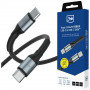 Καλώδιο 3MK Hyper Cable N-SERIES USB-C σε USB-C, 3 m, 100 W, Μαύρο