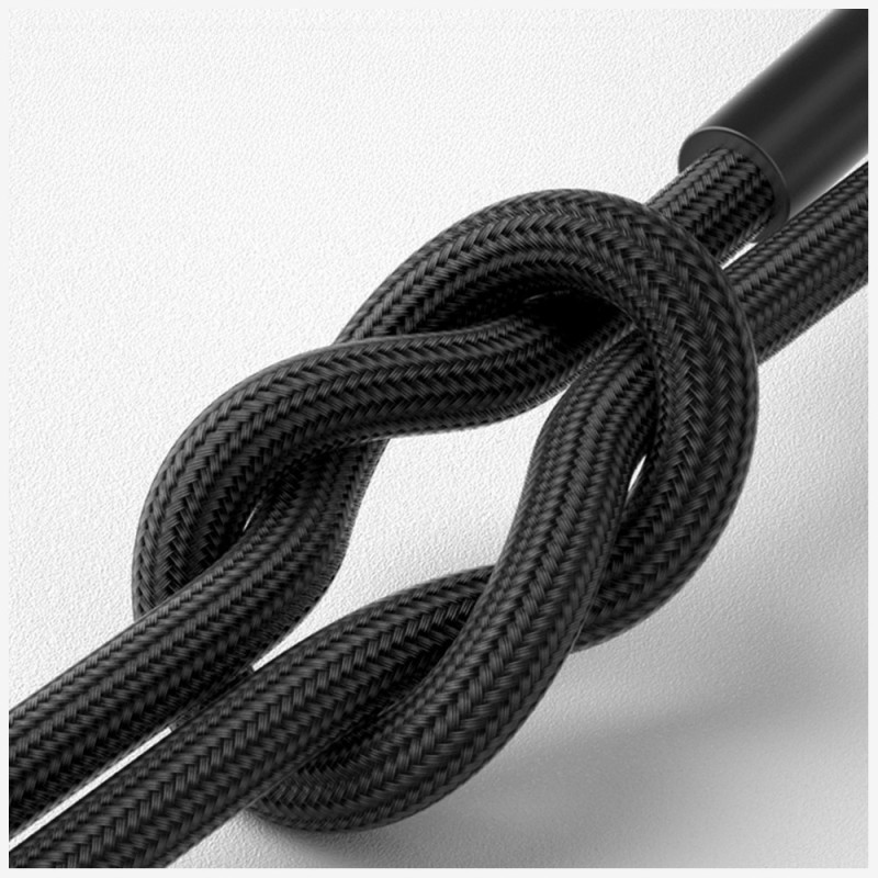 Καλώς 3MK Hyper Cable N-SERIES USB-C σε USB-C, 1 m, 240 W, Μαύρο
