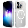 Θήκη smartphone 3MK Misty MagCase για Apple iPhone 15 Pro, συμβατή με MagSafe, λευκή