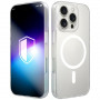 Θήκη smartphone 3MK Misty MagCase για Apple iPhone 16 Pro, συμβατή με MagSafe, λευκή