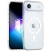 Θήκη smartphone 3MK Misty MagCase για Apple iPhone Air, συμβατή με MagSafe, λευκή