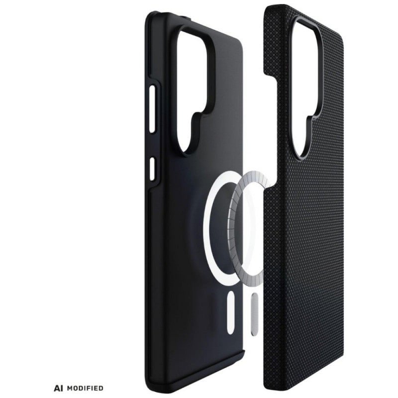 Θήκη 3MK Fortis MagCase για Samsung Galaxy S24 Ultra, μαύρη