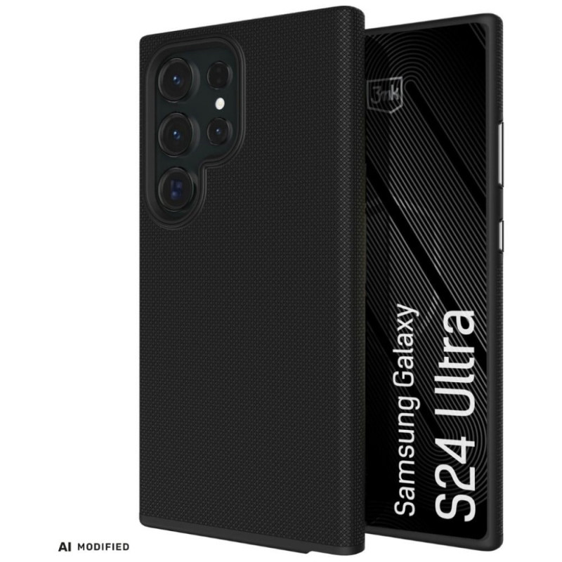 Θήκη 3MK Fortis MagCase για Samsung Galaxy S24 Ultra, μαύρη