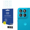 3MK Lens Protection υβριδικό γυαλί φακού κάμερας για Motorola Moto G87 (4 τεμ.)