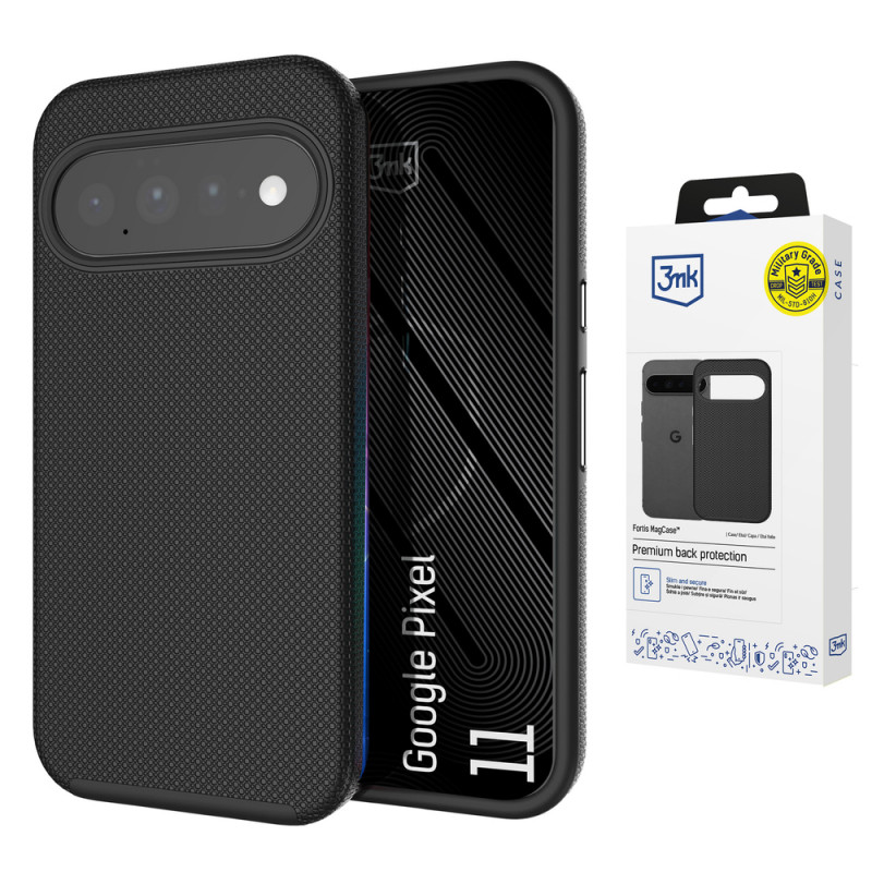 3MK Fortis MagCase Google Pixel 11, μαύρο