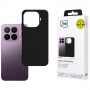 Θήκη κινητού 3MK Matt Case για Xiaomi 17T Pro, μαύρη