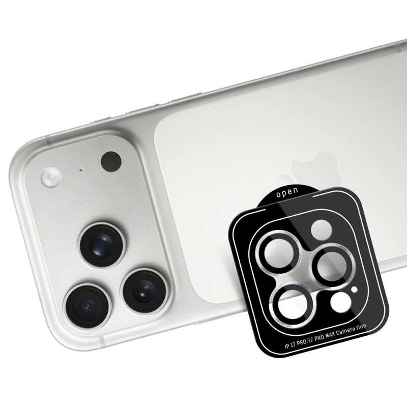 3MK Lens Protection Pro προστατευτικό φακού κάμερας για Apple iPhone 18 Pro / 18 Pro Max, μαύρο