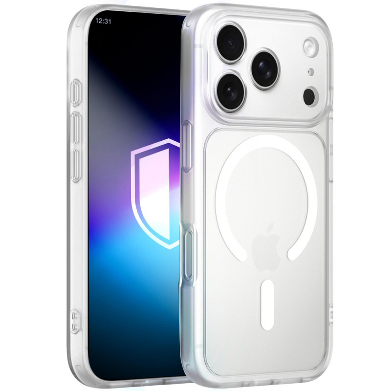 Θήκη κινητού 3MK Misty MagCase Apple iPhone 17 Pro Max / 18 Pro Max, λευκή