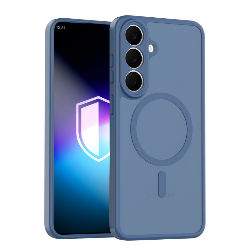 Θήκη κινητού 3MK Misty MagCase για Samsung Galaxy S26 FE, μπλε