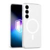 Θήκη κινητού 3MK Misty MagCase για Samsung Galaxy S26 FE, λευκή
