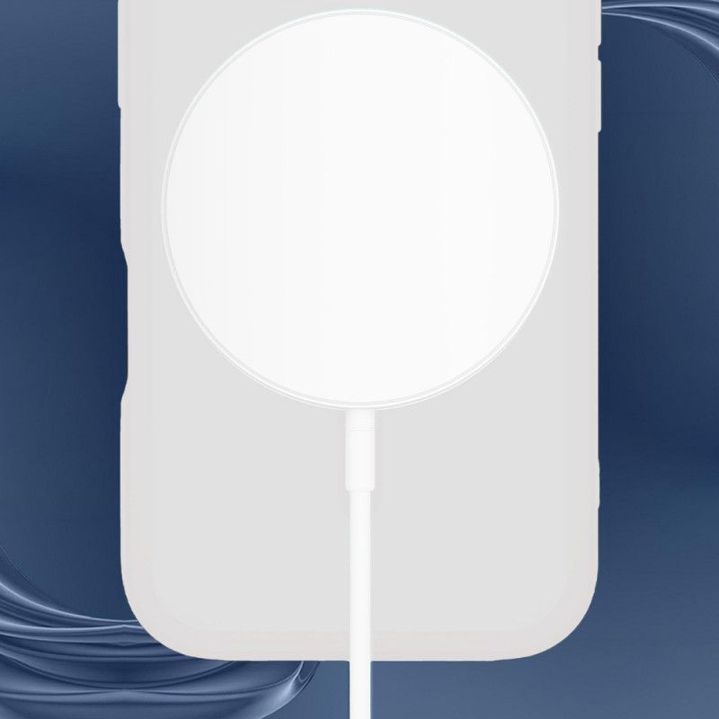 Θήκη κινητού 3MK Misty MagCase για Samsung Galaxy S26 FE, λευκή