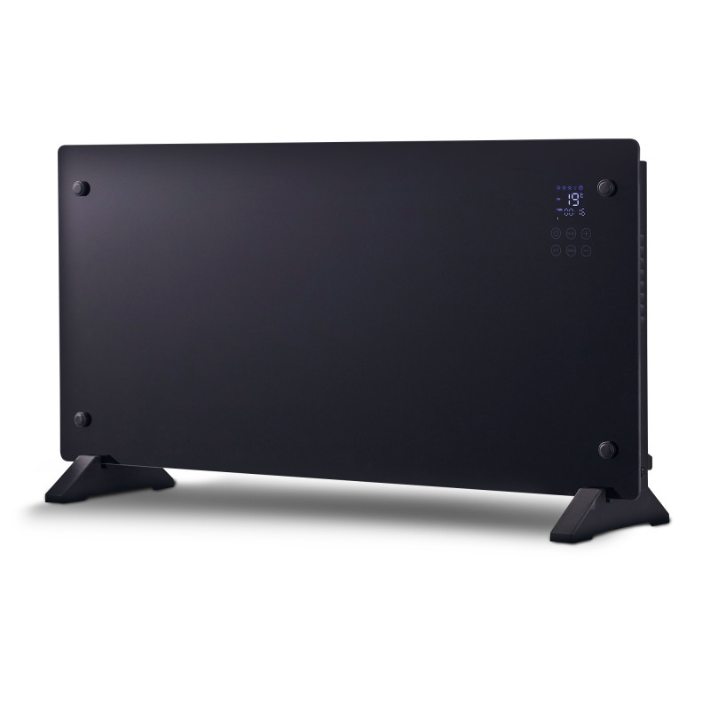Έξυπνο Θερμαντικό Πάνελ Γυαλιού Extralink LPL-23A-BL, 2000 W, WiFi, Μαύρο