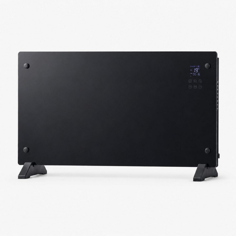 Έξυπνο Θερμαντικό Πάνελ Γυαλιού Extralink LPL-23A-BL, 2000 W, WiFi, Μαύρο