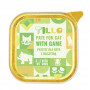 TILLO Υγρή τροφή για γάτες Pate Game, 100 g