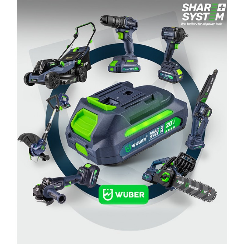 Wuber W04322 Ασύρματο Πλυστικό Μηχάνημα, 20 V, 300 l/h