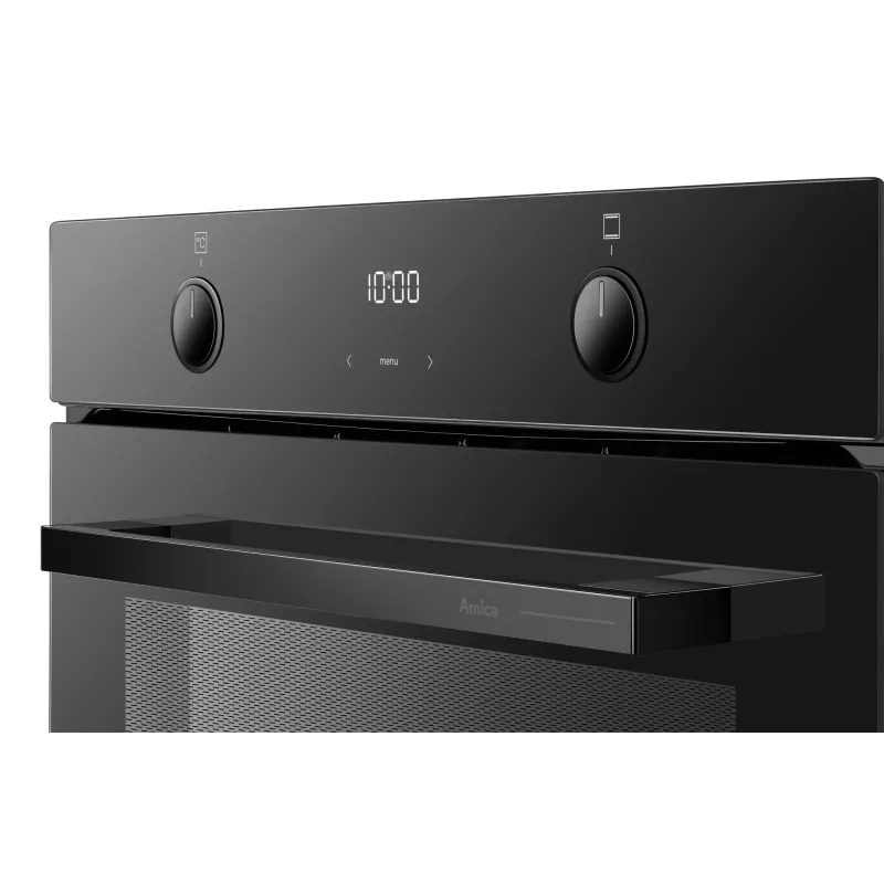 Amica AOV33P1FBbA Εντοιχιζόμενος Ηλεκτρικός Φούρνος, 77 L, μαύρος, ενεργειακή κλάση A