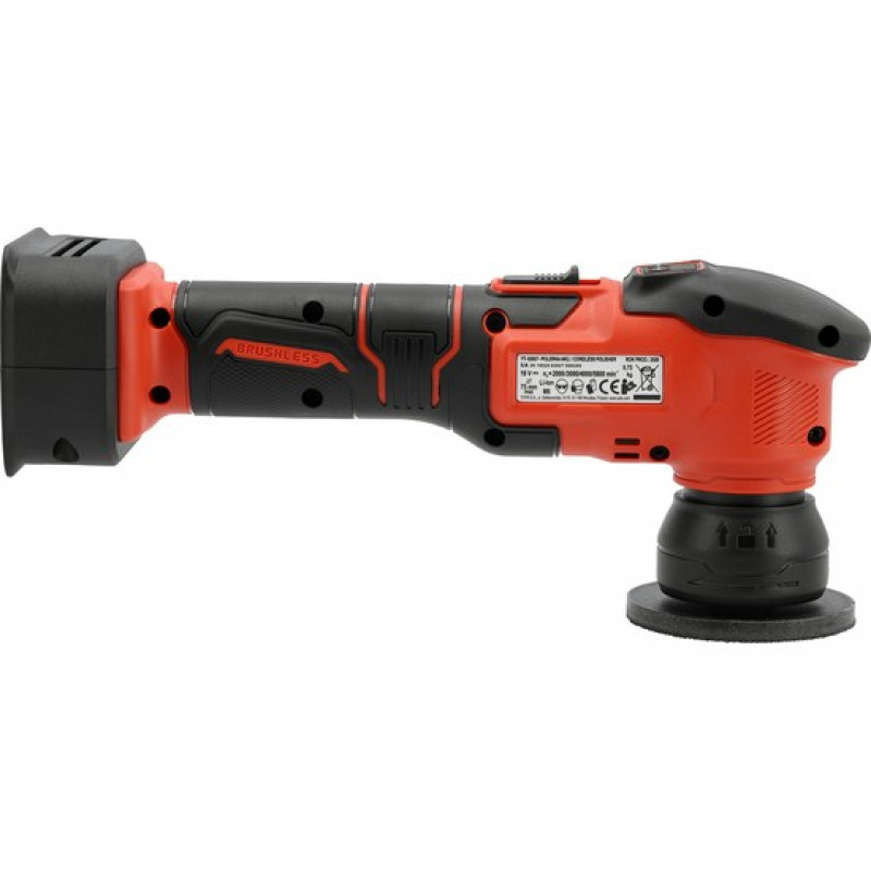 YATO YT-82927 Στιλβωτήρας, 18 V, 80 mm