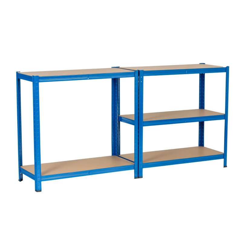 Μεταλλικό ράφι Extralink 180x90x40, μπλε