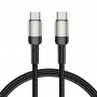 Tech-Protect Καλώδιο UltraBoost Evo USB-C / USB-C 100W 5A 100cm Titanium