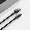 Tech-Protect UltraBoost Evo καλώδιο USB-A / USB-C 100W 5A 50cm μαύρο