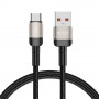 Καλώδιο Tech-Protect UltraBoost Evo USB-A / USB-C 100W 5A 100cm Titanium