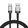 Tech-Protect UltraBoost Evo καλώδιο USB-A / USB-C 100W 5A 200cm Titanium
