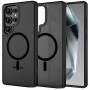 Θήκη Tech-Protect Magmat MagSafe για Samsung Galaxy S25 Ultra, μαύρο ματ