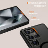 Θήκη Tech-Protect Magmat MagSafe για Samsung Galaxy S25 Ultra, μαύρο ματ