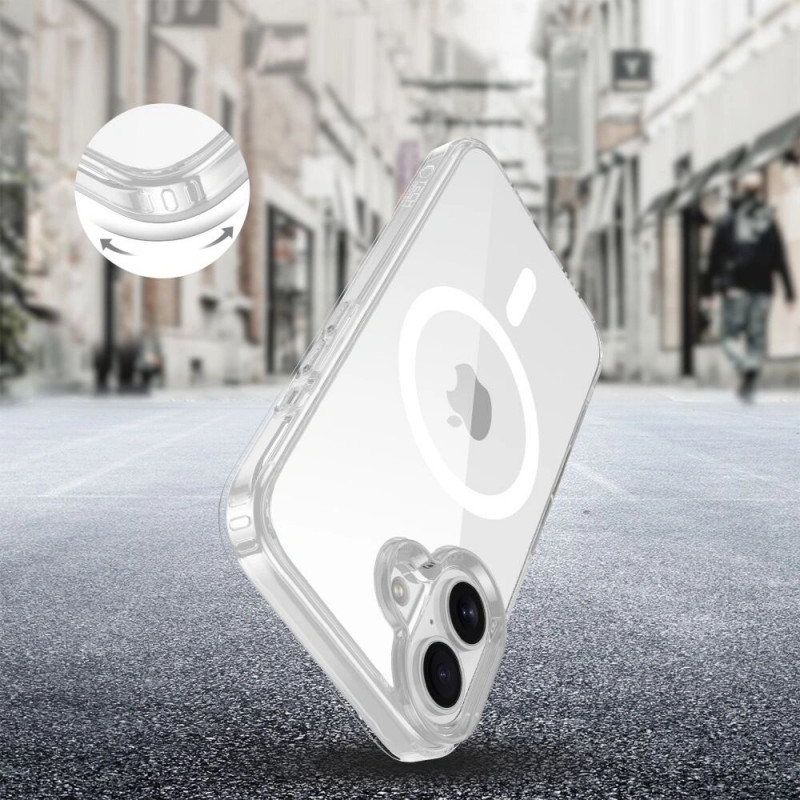 Θήκη Tech-Protect Flexair Hybrid CC MagSafe για Apple iPhone 16, Διάφανη