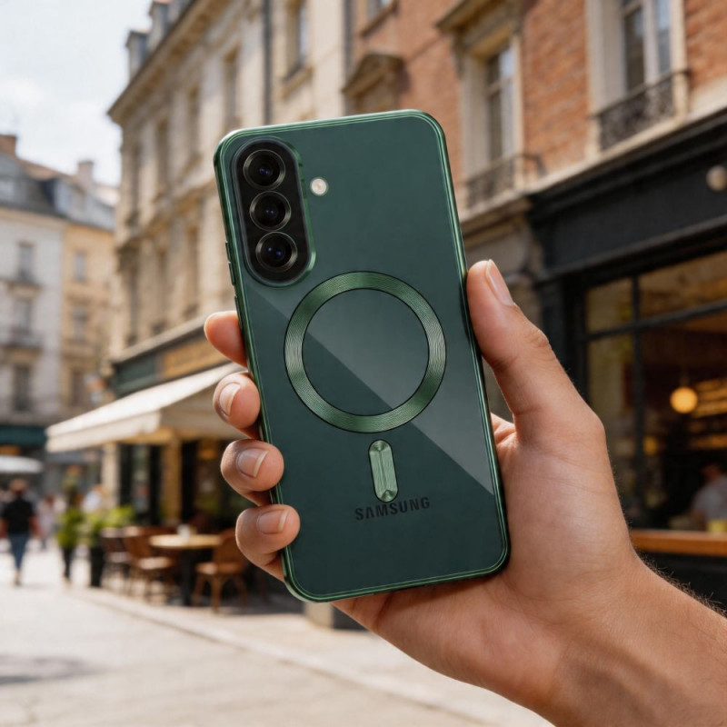 Θήκη Tech-Protect MagFlex MagSafe για Samsung Galaxy A37 5G, Jungle Green