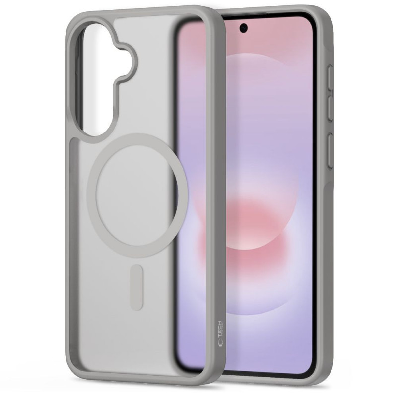 Θήκη Tech-Protect Magmat MagSafe για Samsung Galaxy A57 5G, ματ γκρι