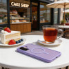 Θήκη Tech-Protect Magmat MagSafe για Samsung Galaxy A57 5G, ματ λιλά