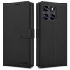 Θήκη πορτοφόλι Tech-Protect Wallet για Motorola Moto G67 / G77, μαύρη