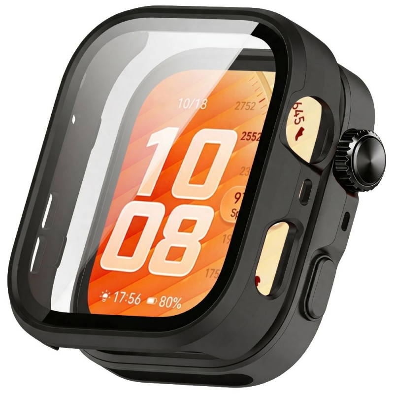 Θήκη Tech-Protect Defense για Huawei Watch Fit 5 Pro, μαύρη