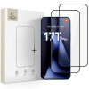Tech-Protect Glass Fit+ Ενισχυμένο Γυαλί για Xiaomi 17T Pro (2 τεμ.), Μαύρο