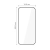 Tech-Protect Glass Fit+ Ενισχυμένο Γυαλί για Xiaomi 17T Pro (2 τεμ.), Μαύρο