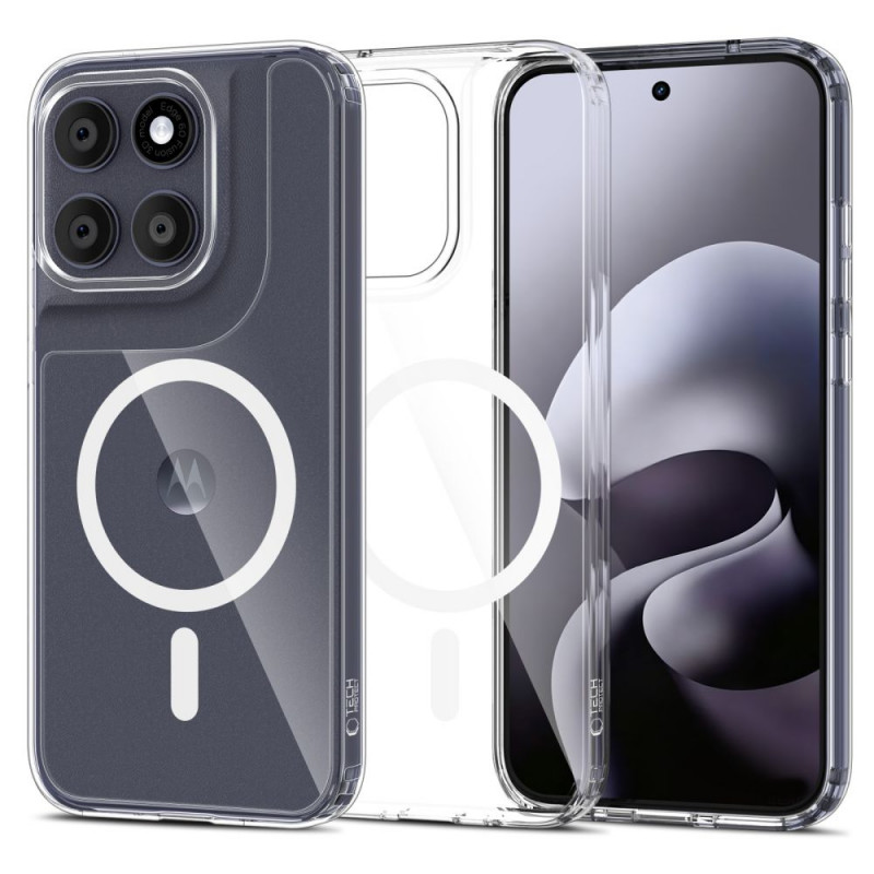 Θήκη Tech-Protect FlexAir Hybrid MagSafe THP5503 για Motorola Moto G67 / G77, Διάφανη