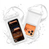 Tech-Protect UWC7 Universal Αδιάβροχη Θήκη με Πλωτήρα για Smartphones έως 6.9 Inch, Λευκή